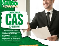 CONVOCATORIA CAS 02-2024-MDT